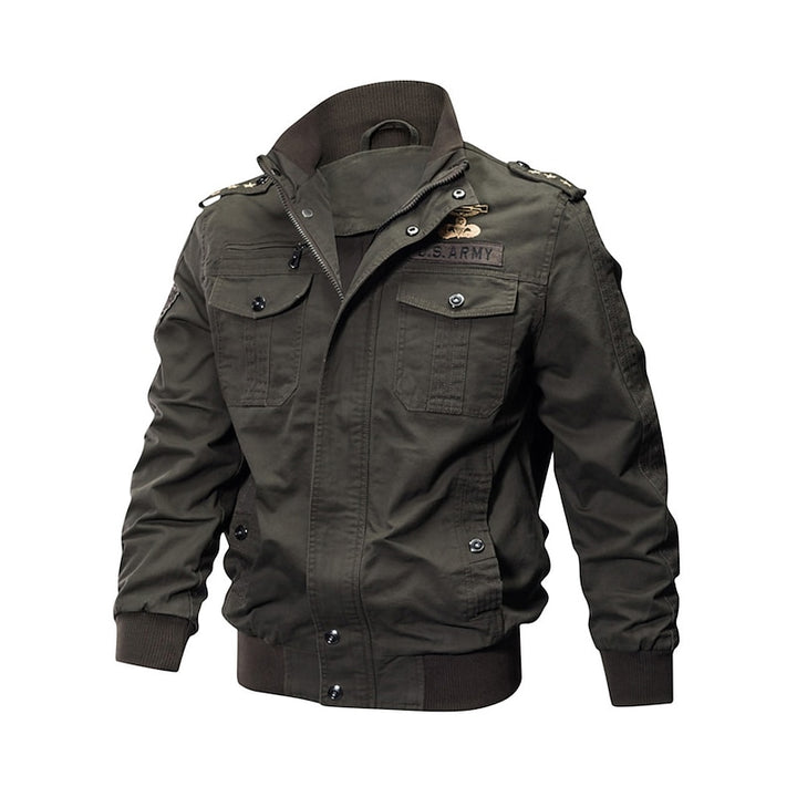 Duncan | Military-Style Bomber Jacket