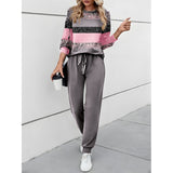 Helena | Relaxed Color-Block Two-Piece Set