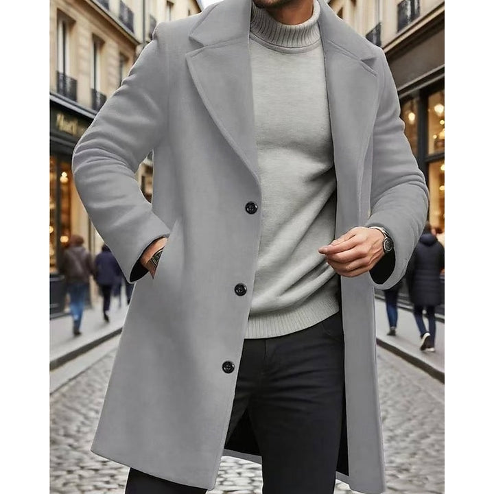 Victor | Tailored Long Overcoat