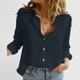 Ingrid | Relaxed Button-Up Blouse