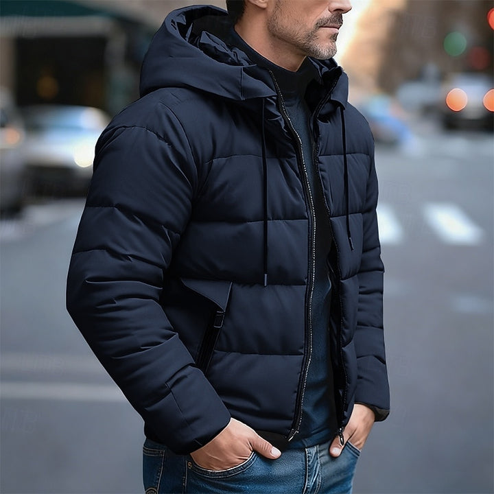Winston | Hooded Quilted Winter Jacket