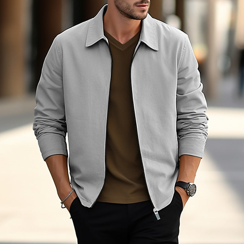 Adrian | Refined Zip Overshirt