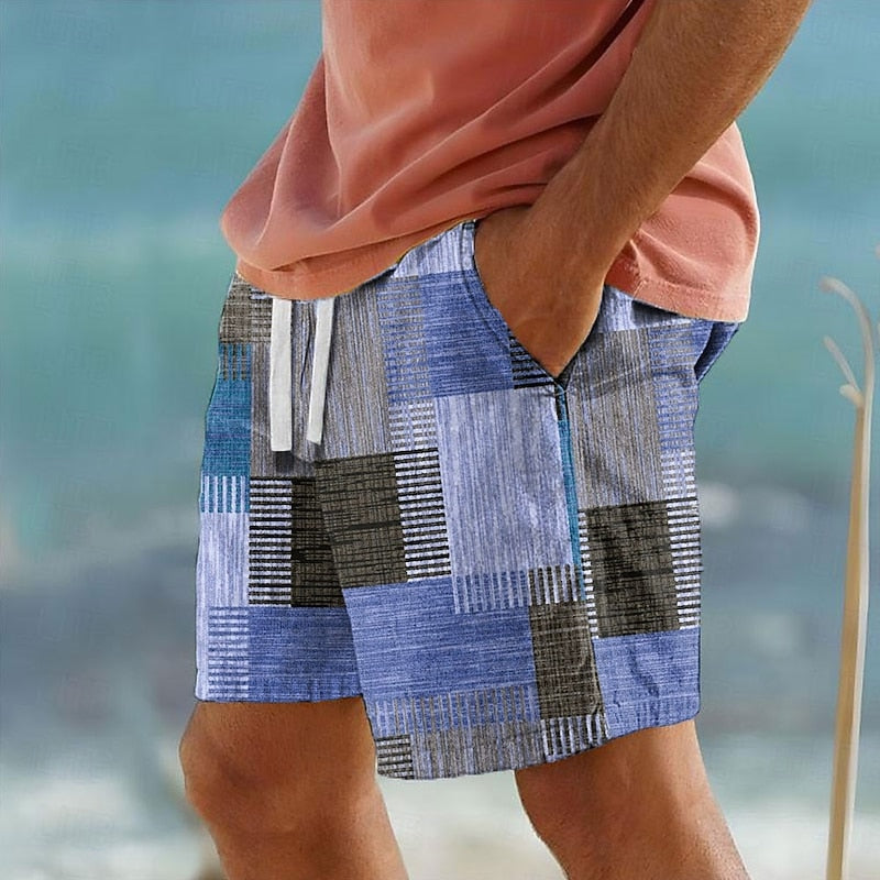 Tobias | Patchwork Swim Shorts