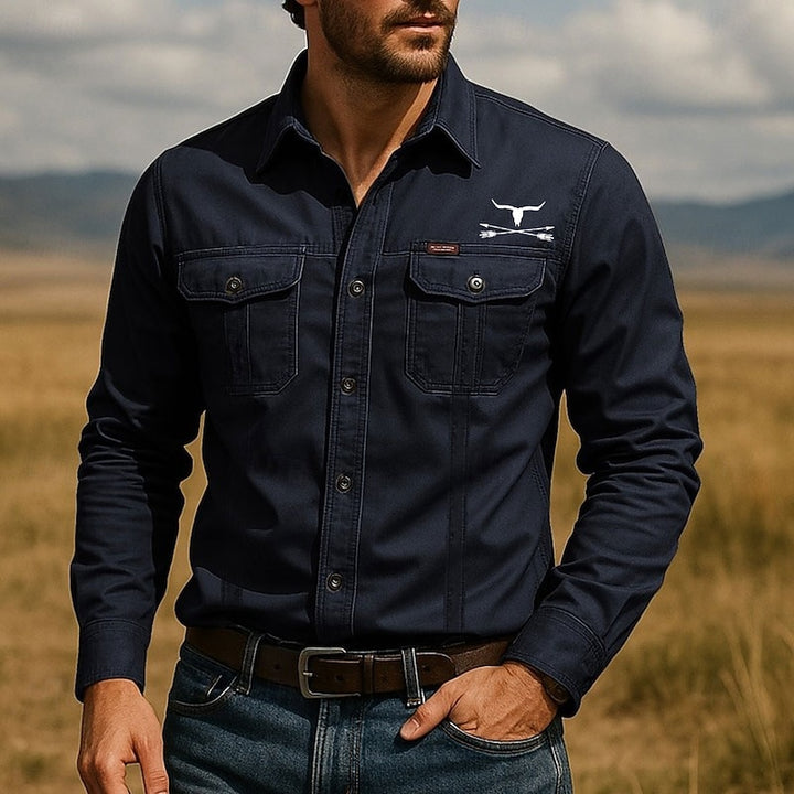 Wyatt | Rugged Western Work Shirt