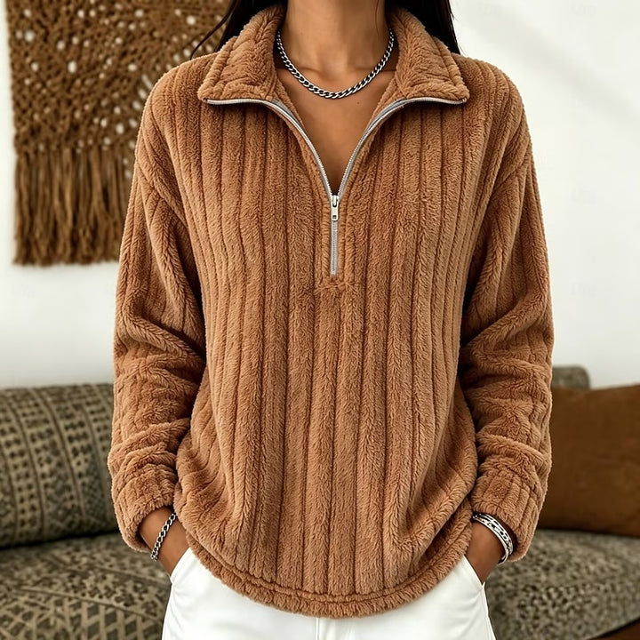 Colette | Cozy Quarter-Zip Pullover