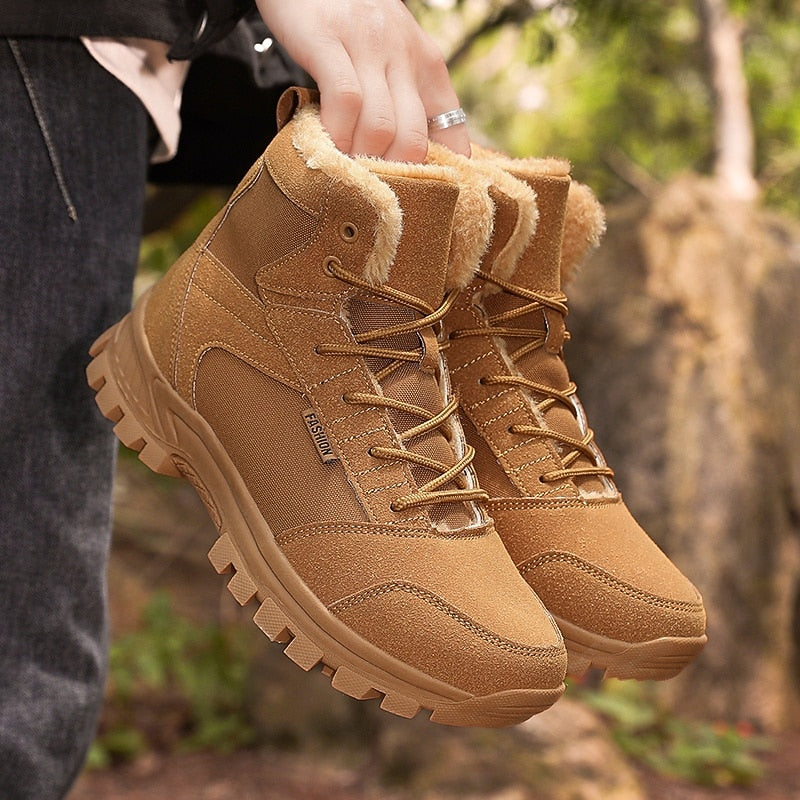 Garrett | Rugged Fur-Lined Boots