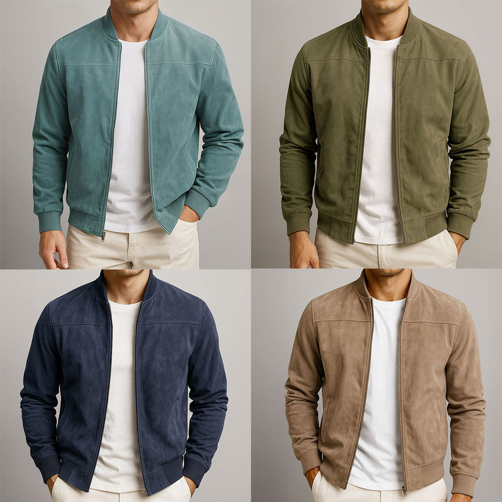 Grayson | Classic Comfort Bomber Jacket