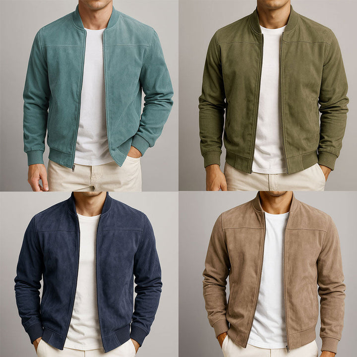 Grayson | Classic Comfort Bomber Jacket
