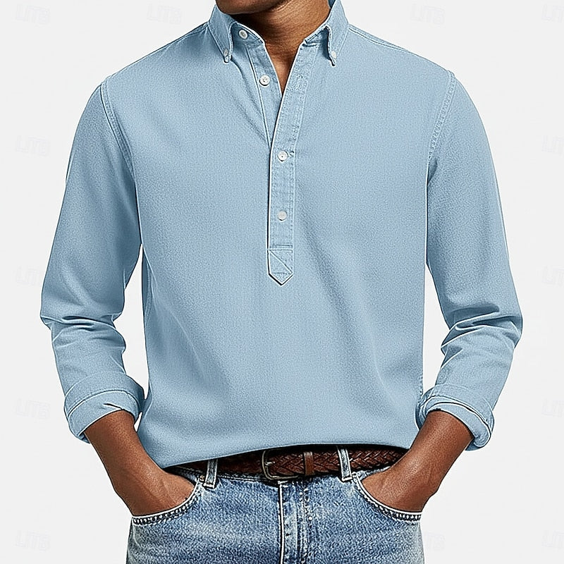 Blake | Classic Popover Shirt