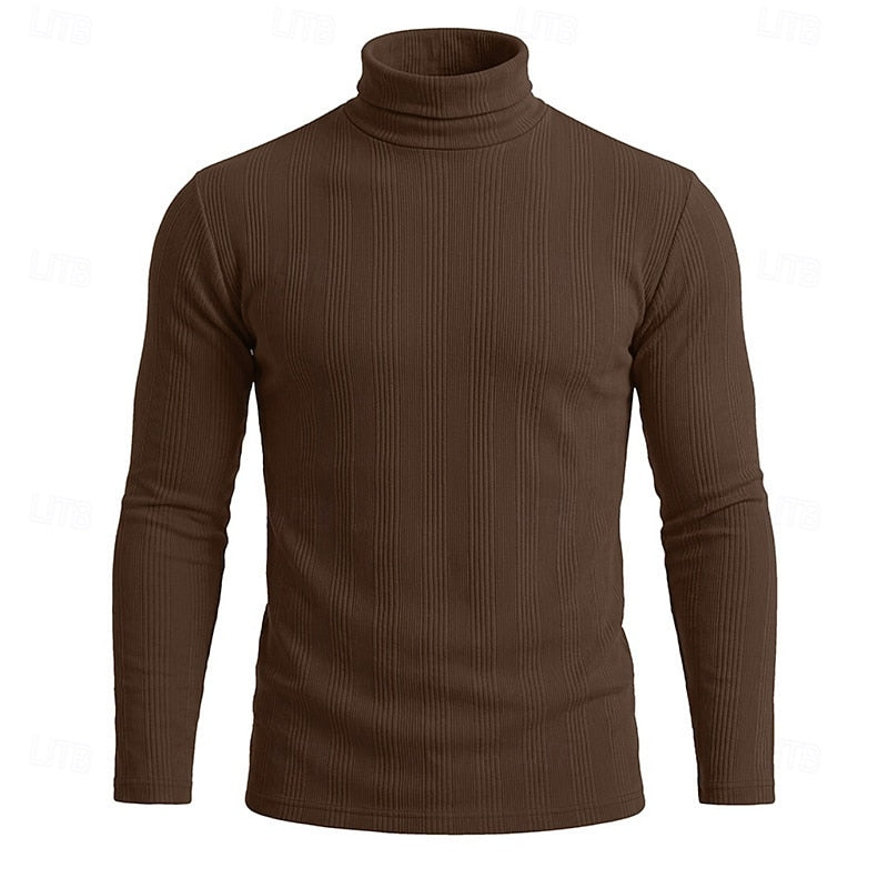 Julius | Refined Ribbed Turtleneck