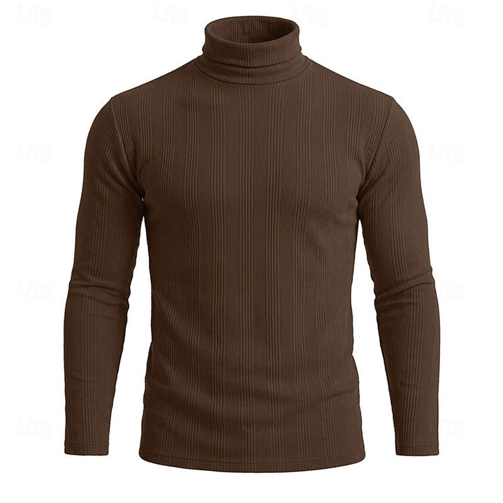 Julius | Refined Ribbed Turtleneck