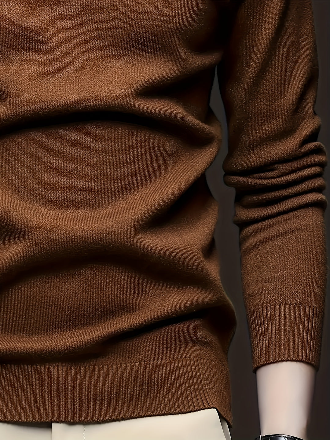 Harvey | Refined High-Neck Sweater