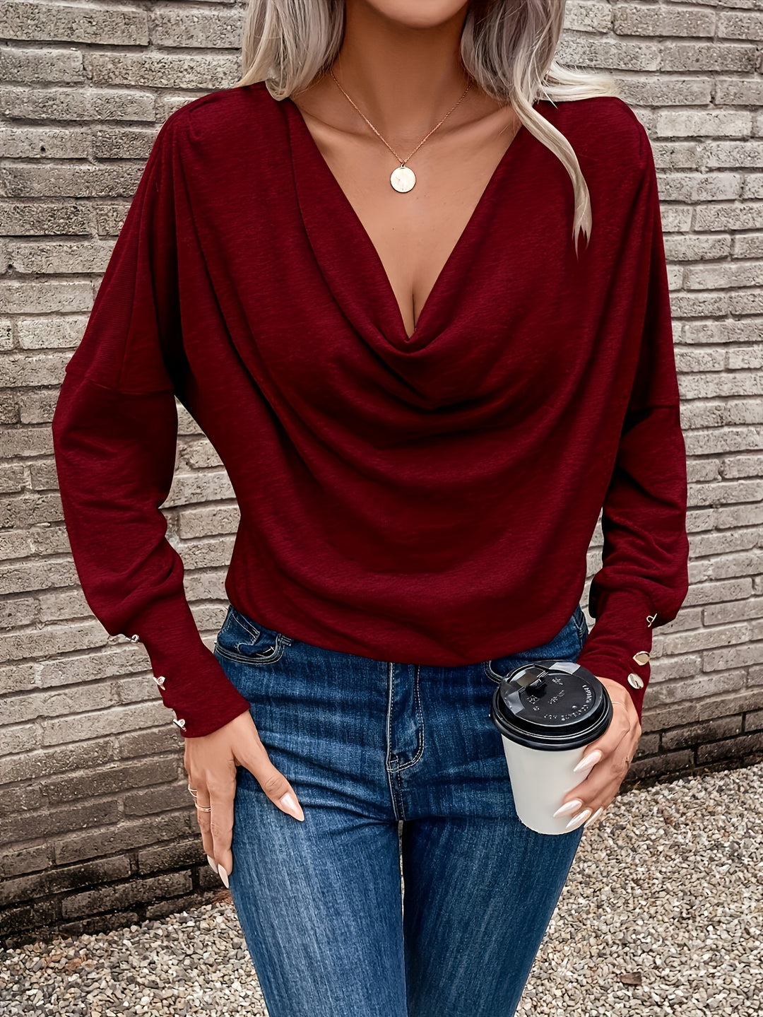 Penelope | Relaxed Everyday Long Sleeve Top