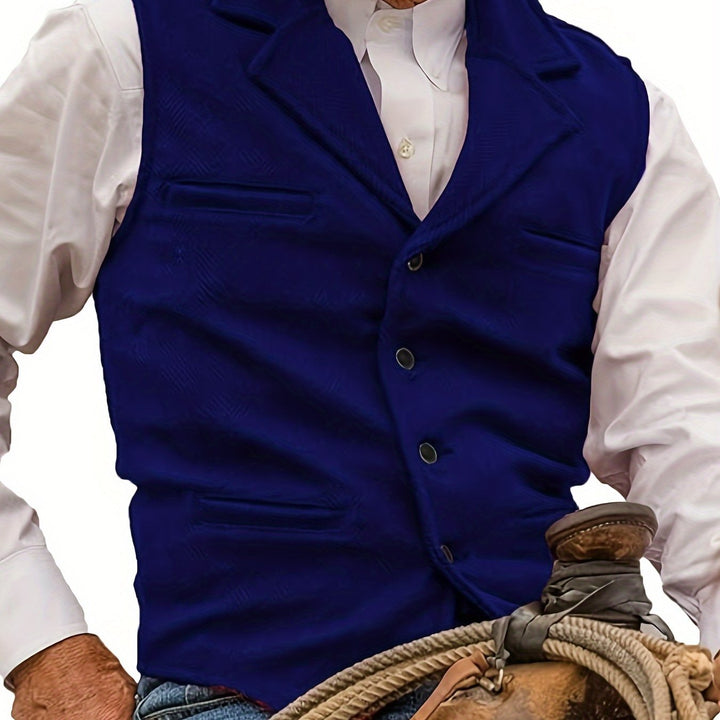 Waylon | Heritage Herringbone Vest