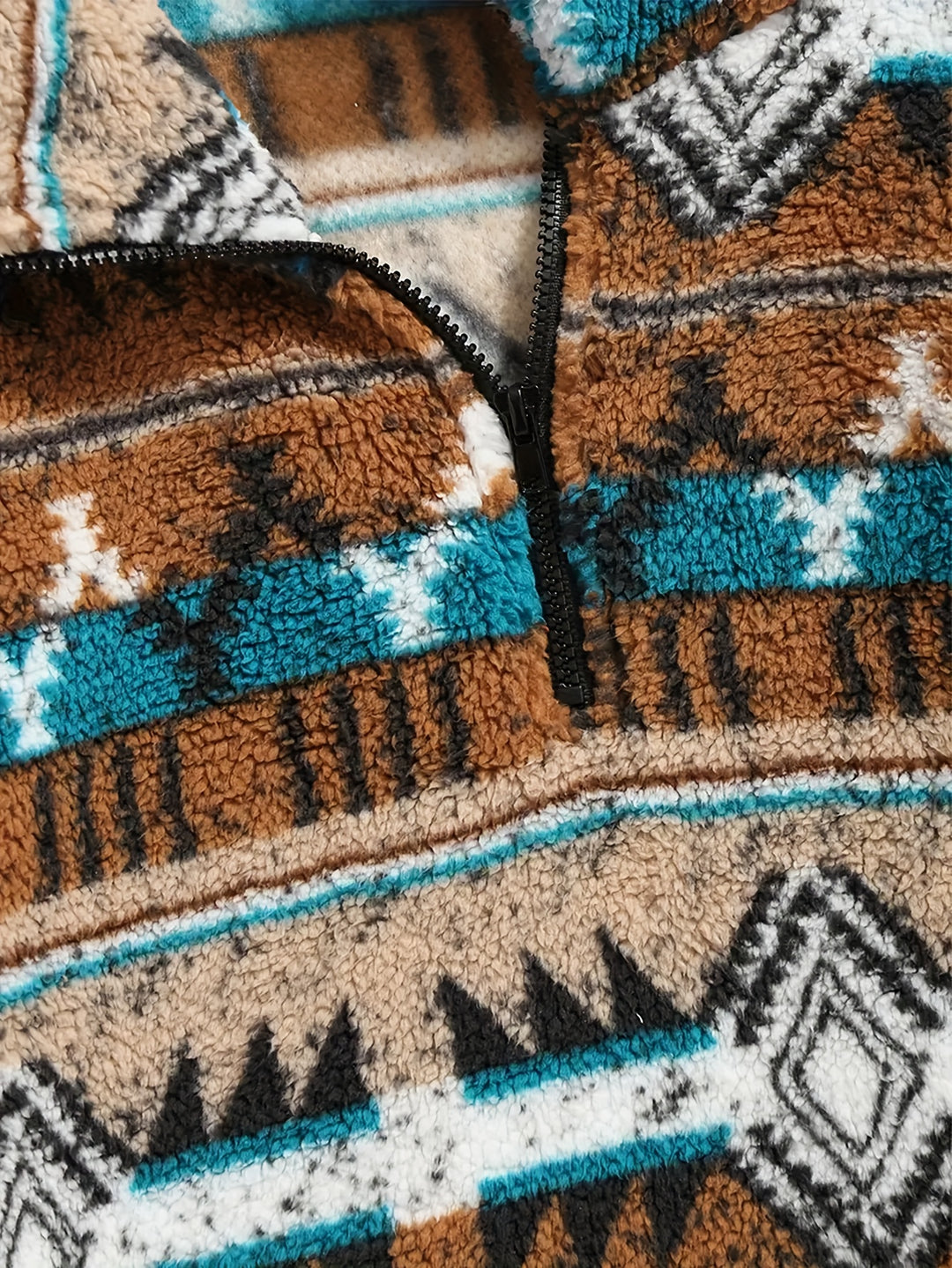 Dawson | Patterned Half-Zip Pullover