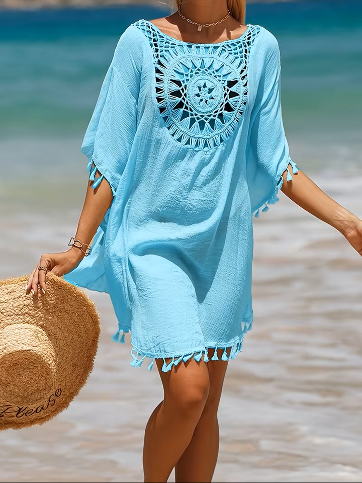 Marguerite | Crochet-Detail Beach Cover-Up