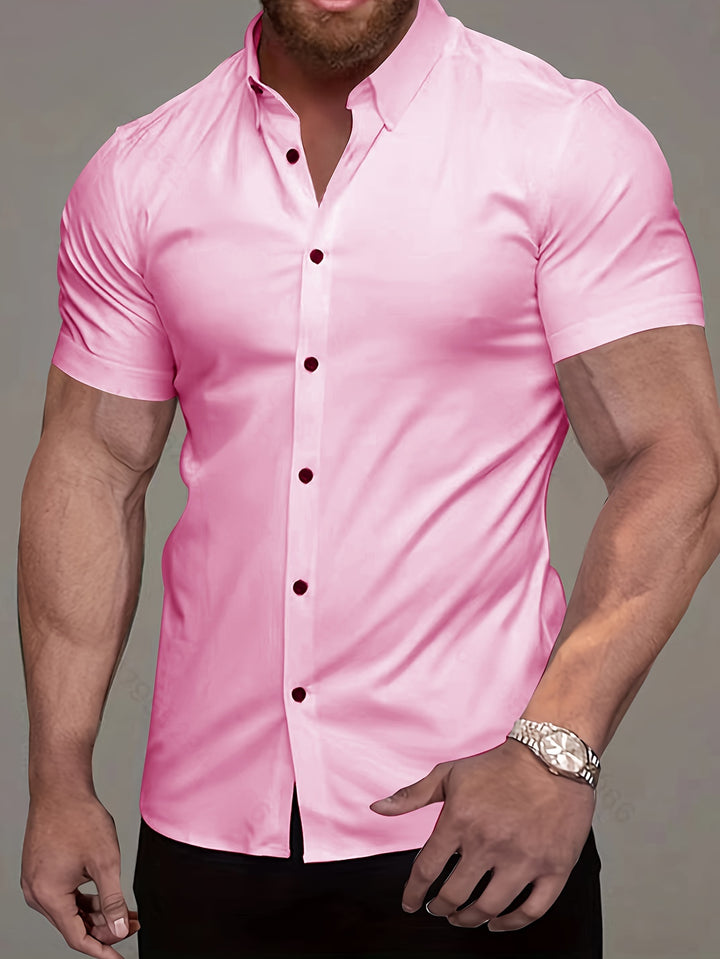 Lucas | Refined Short-Sleeve Button Shirt