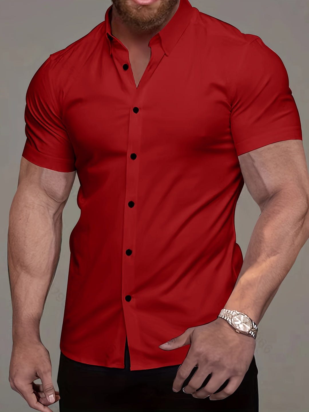 Lucas | Refined Short-Sleeve Button Shirt