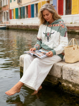 Heather | Western-Inspired Print Hoodie