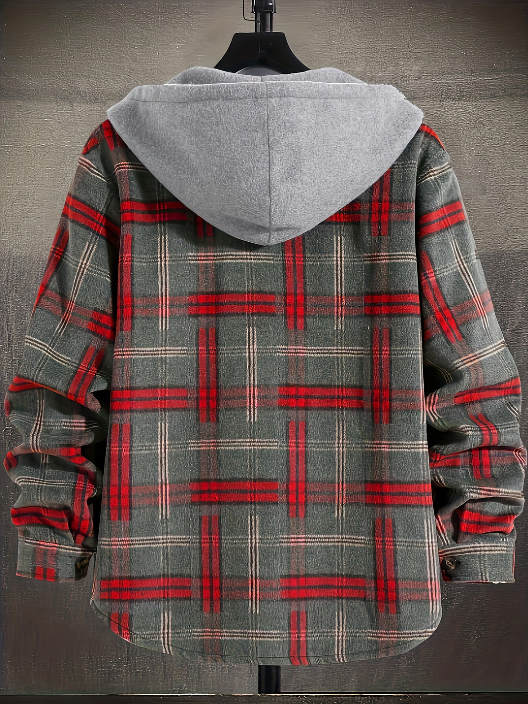 Holden | Hooded Plaid Overshirt Jacket