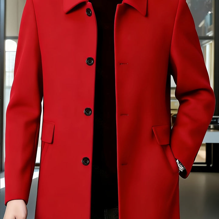Anthony | Refined Single-Breasted Coat