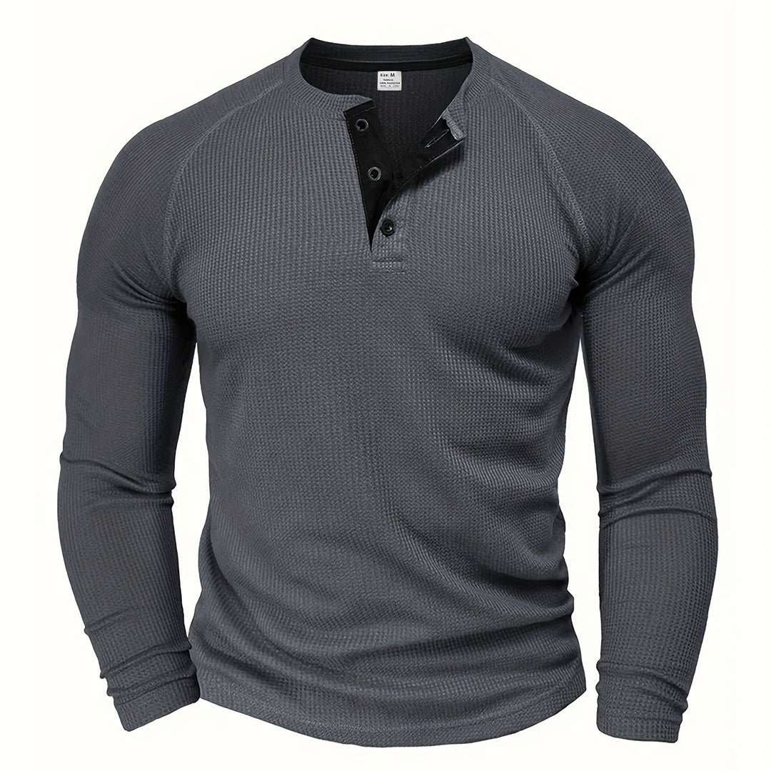 Jasper | Classic Button-Placket Henley