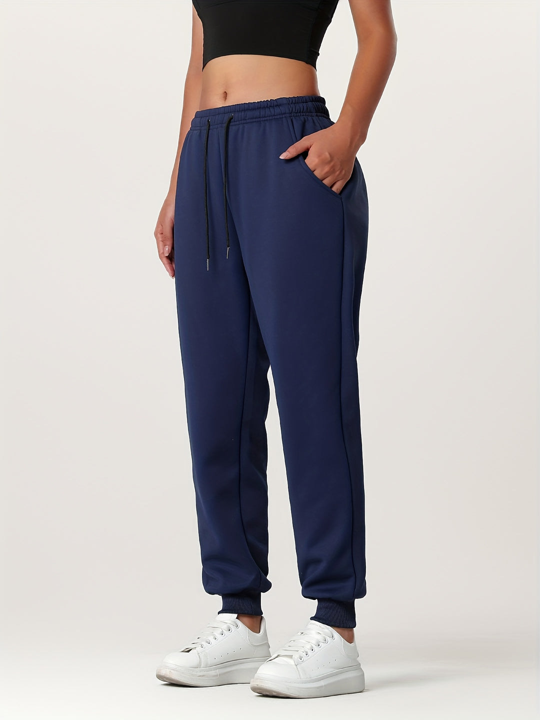 Heather | Cozy Cuffed Lounge Joggers