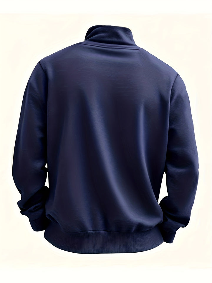 Donovan | Half-Zip Stand-Collar Pullover