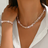 Emma | Crystal Fishtail Jewellery Set