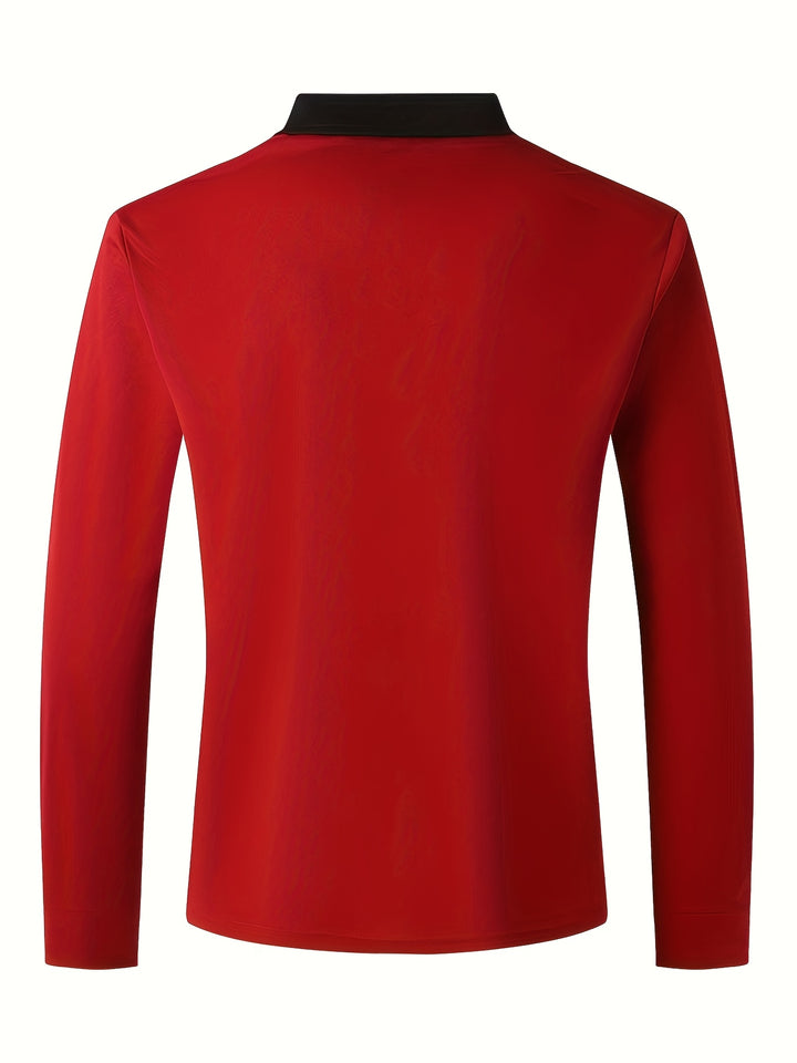 Fletcher | Refined Zip-Collar Polo Shirt