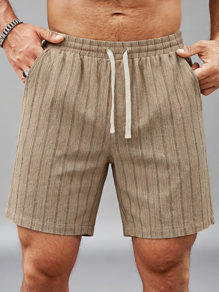 Owen | Striped Drawstring Shorts