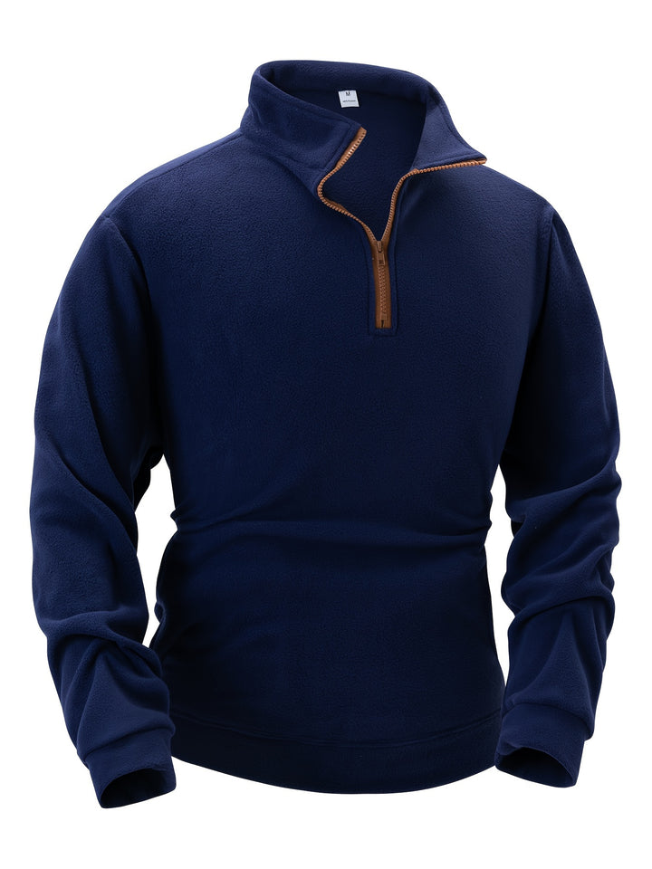 Russell | Half-Zip Stand-Collar Pullover