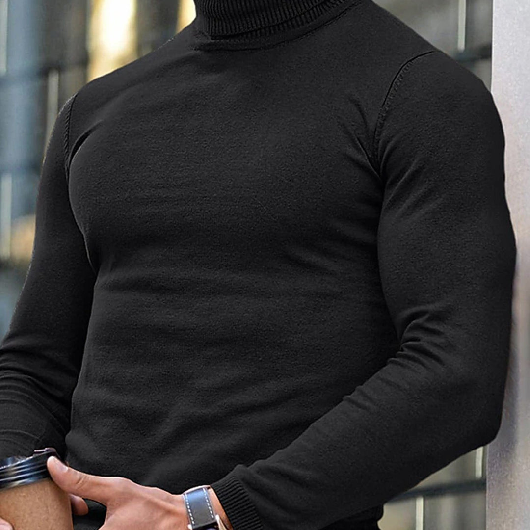 Lachlan | Refined High-Neck Sweater