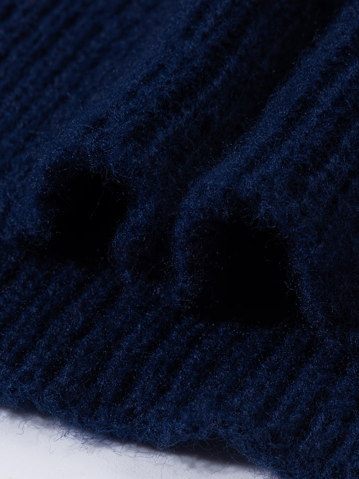 Rory | Colour-Block Cable Knit Sweater
