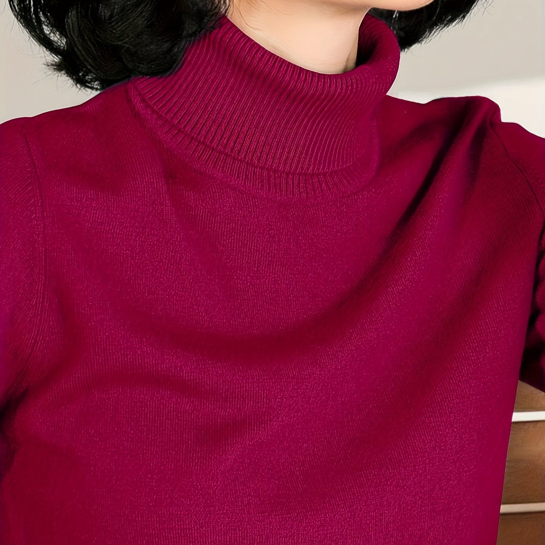 Lorraine | Cozy High-Neck Sweater
