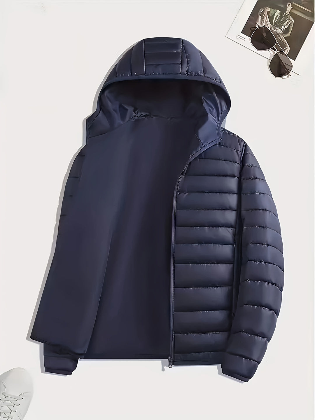 Malcolm | Lightweight Hooded Puffer Jacket