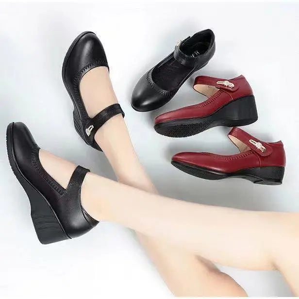 Monica | Classic Mid Heel Comfort Shoes