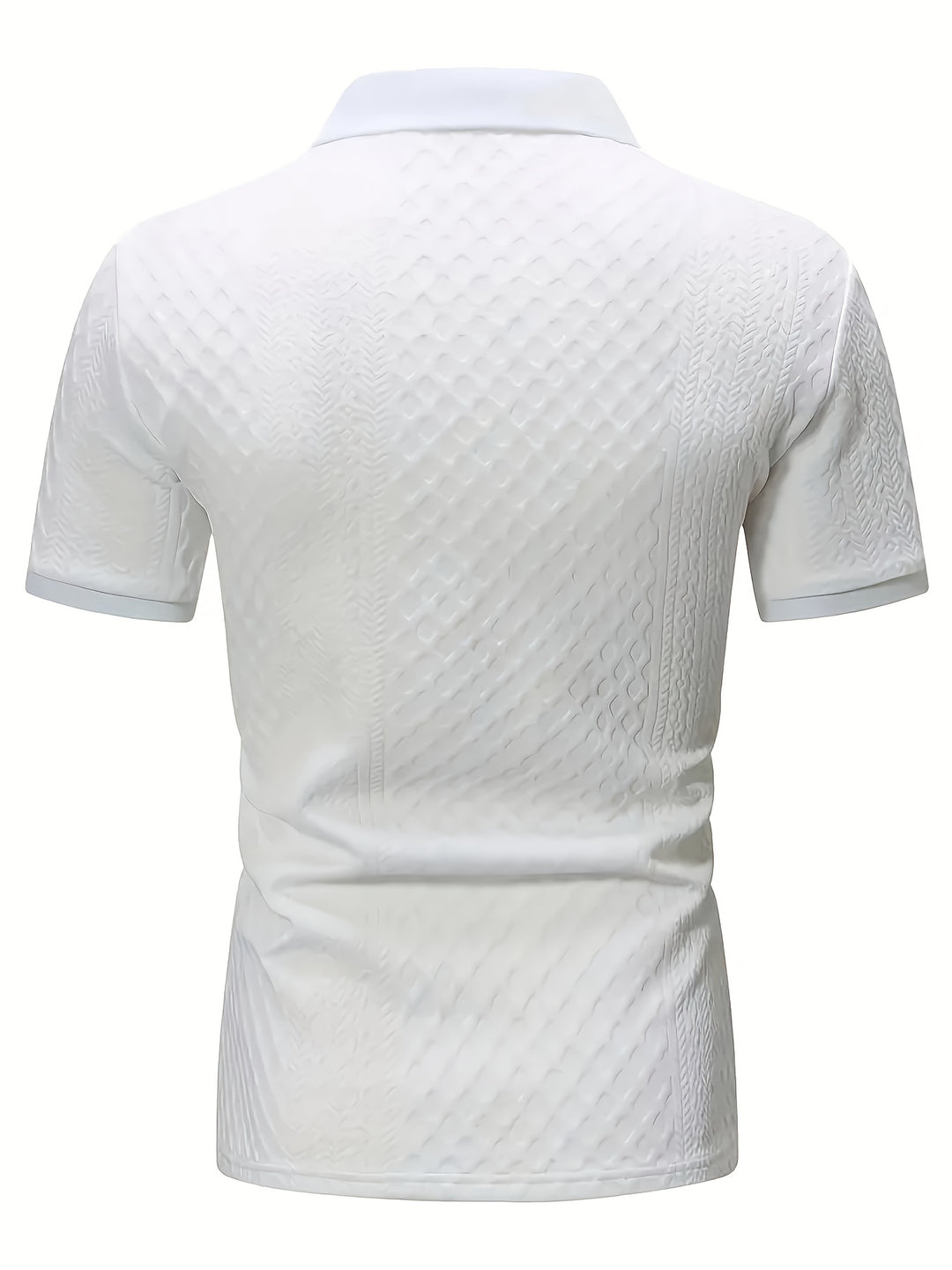 Sawyer | Textured Knit Polo Shirt