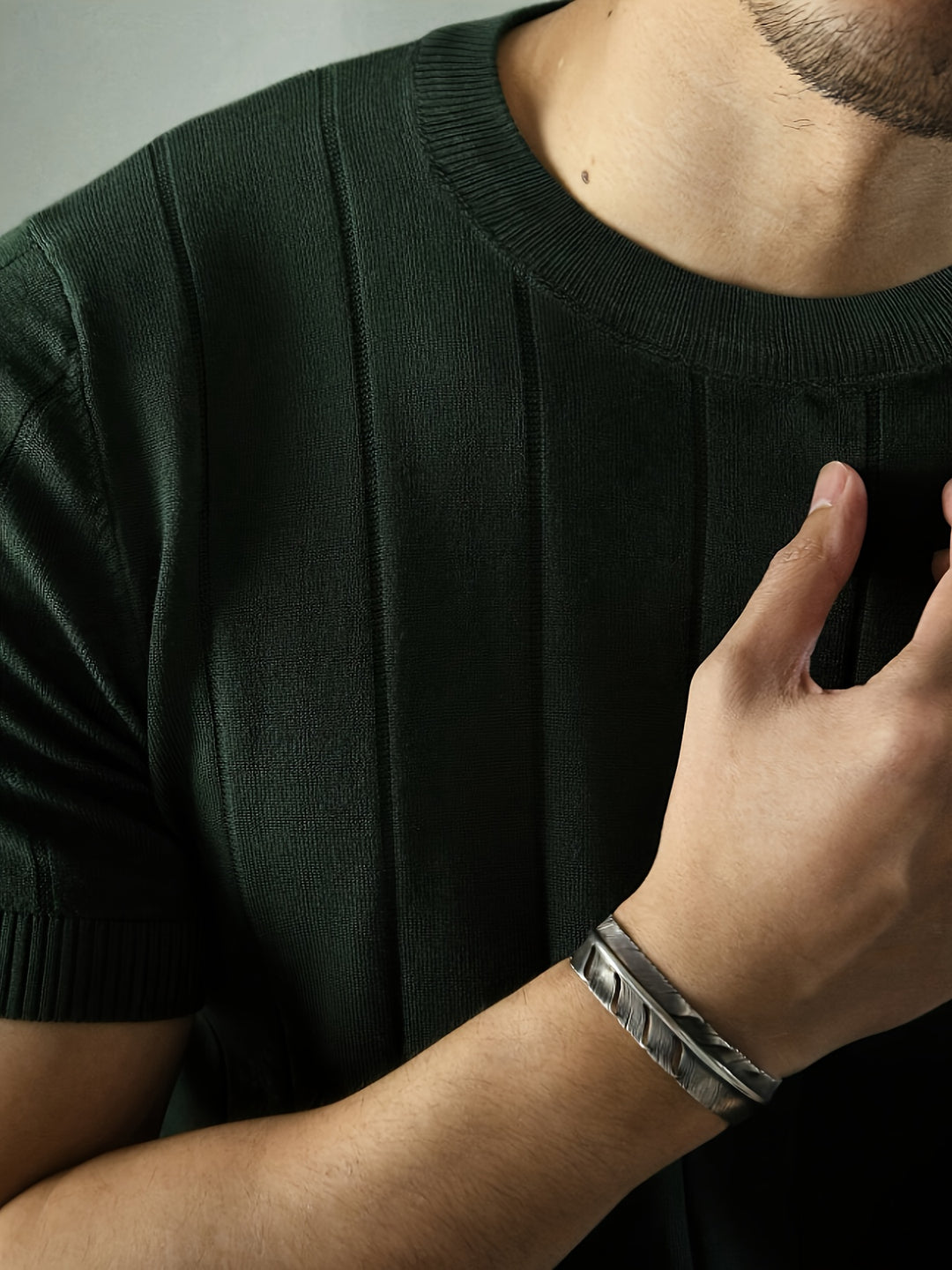Landon | Ribbed Short-Sleeve Top