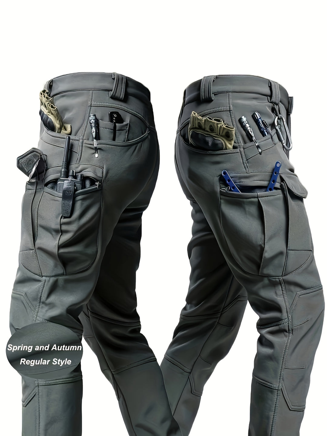 Tobias | Multi-Pocket Utility Trousers