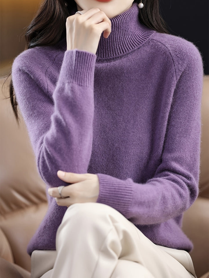 Annabel | Cozy Mock-Neck Sweater