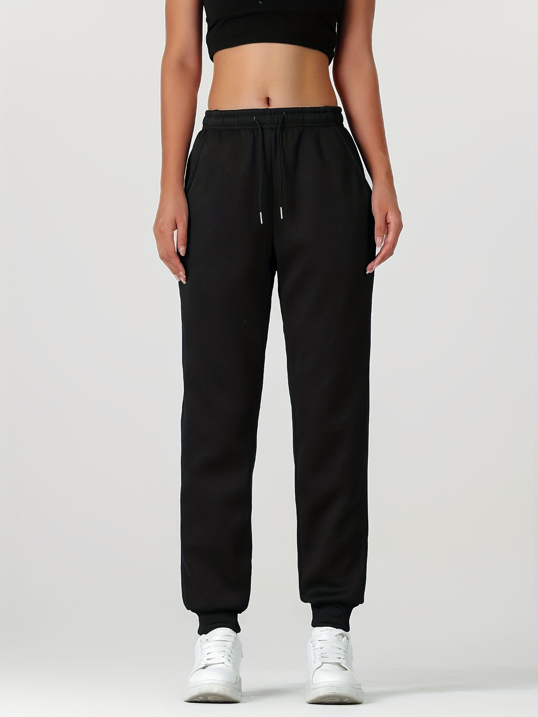 Heather | Cozy Cuffed Lounge Joggers