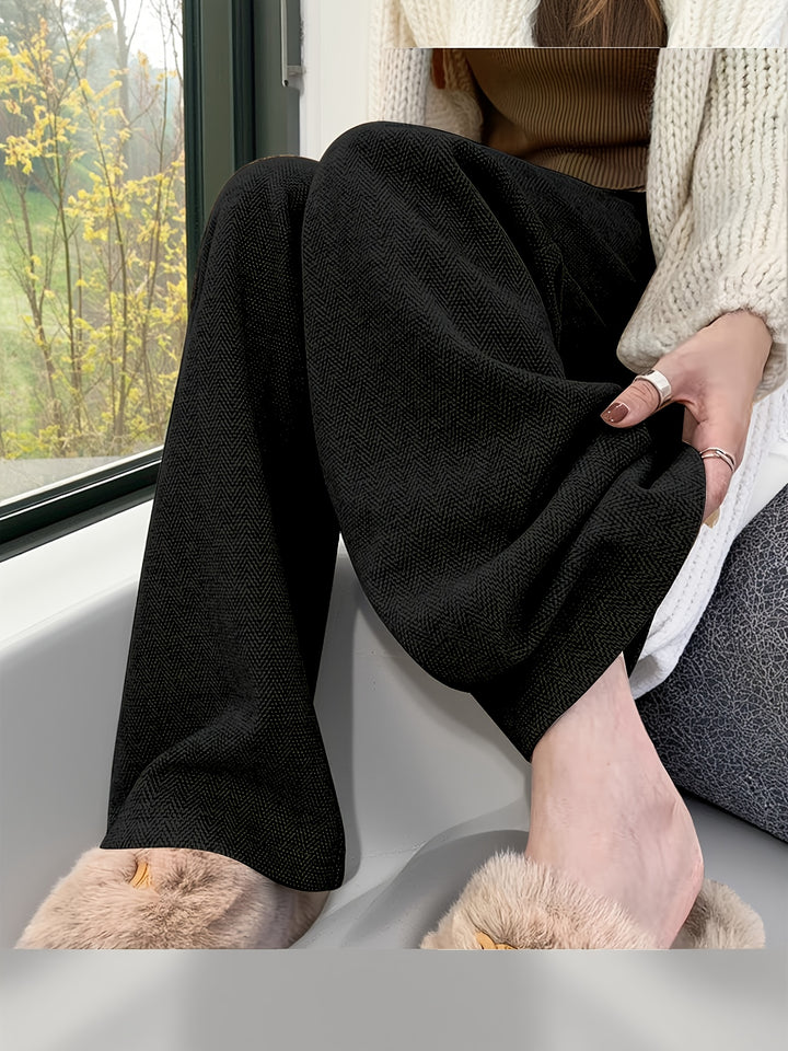 Penelope | High-Waisted Wide-Leg Trousers