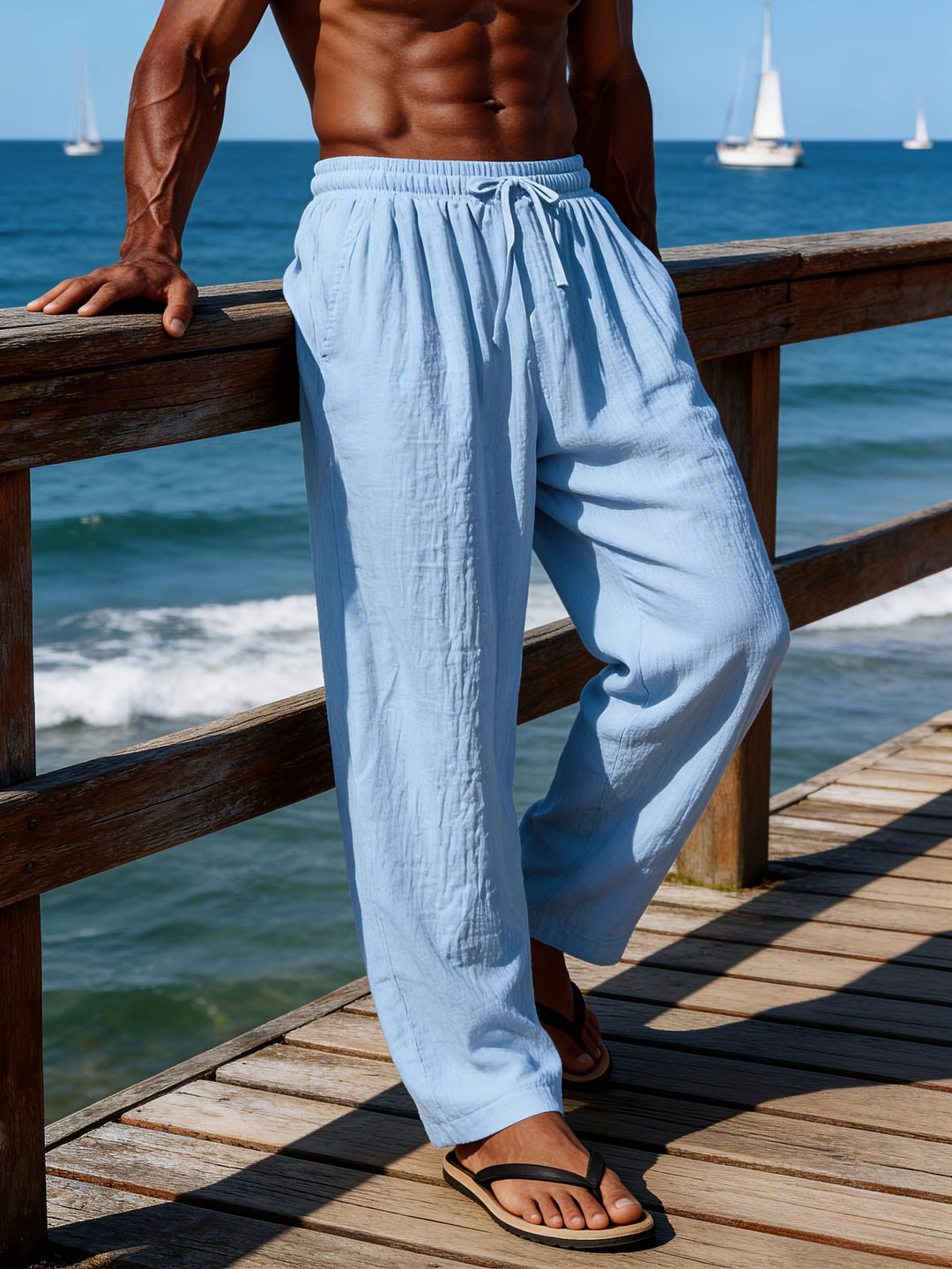 Jonah | Relaxed Straight-Leg Trousers