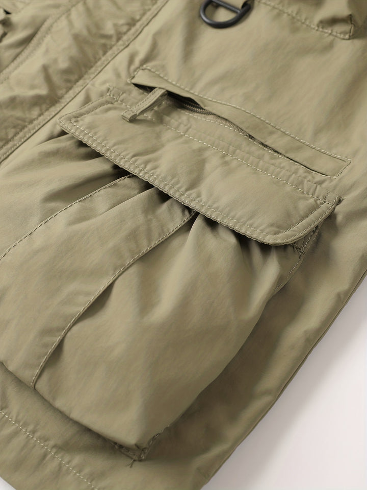 Griffin | Adventure-Ready Hooded Cargo Jacket