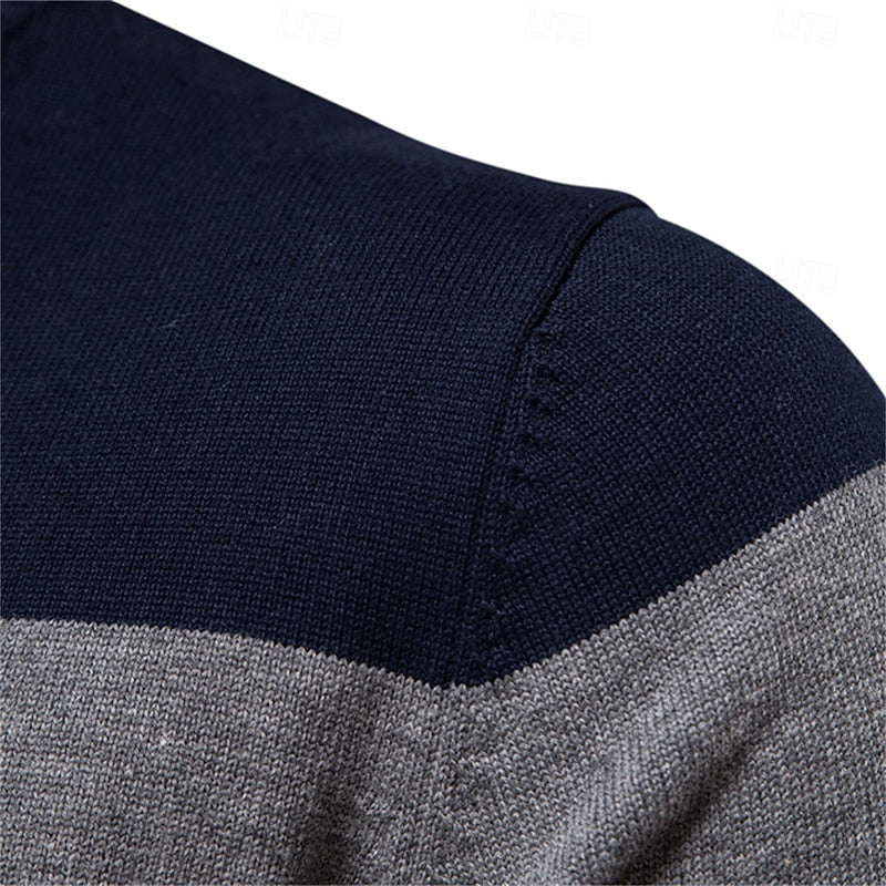 Edgar | Quarter-Zip Knit Sweater