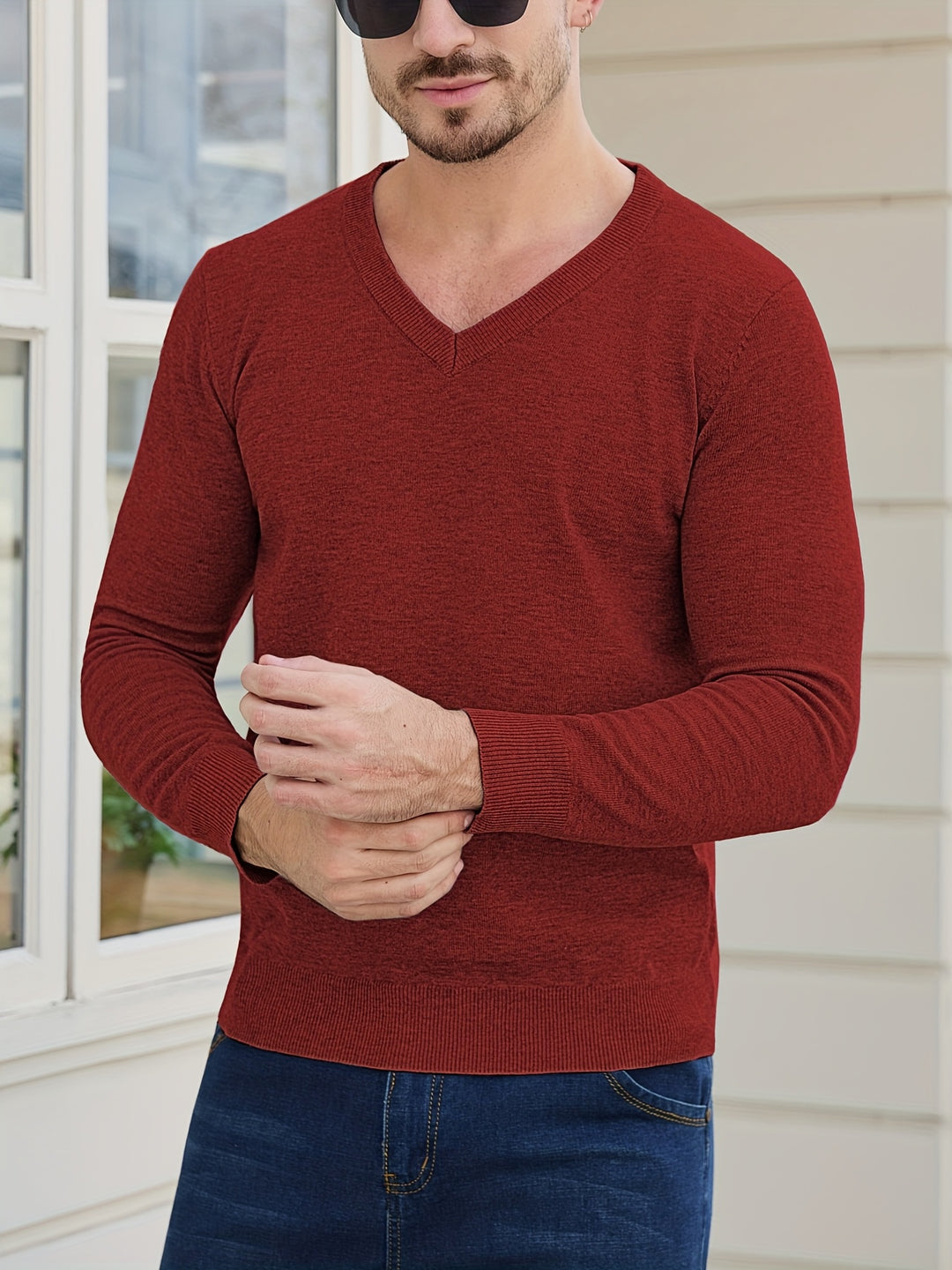Vincent | Refined V-Neck Sweater