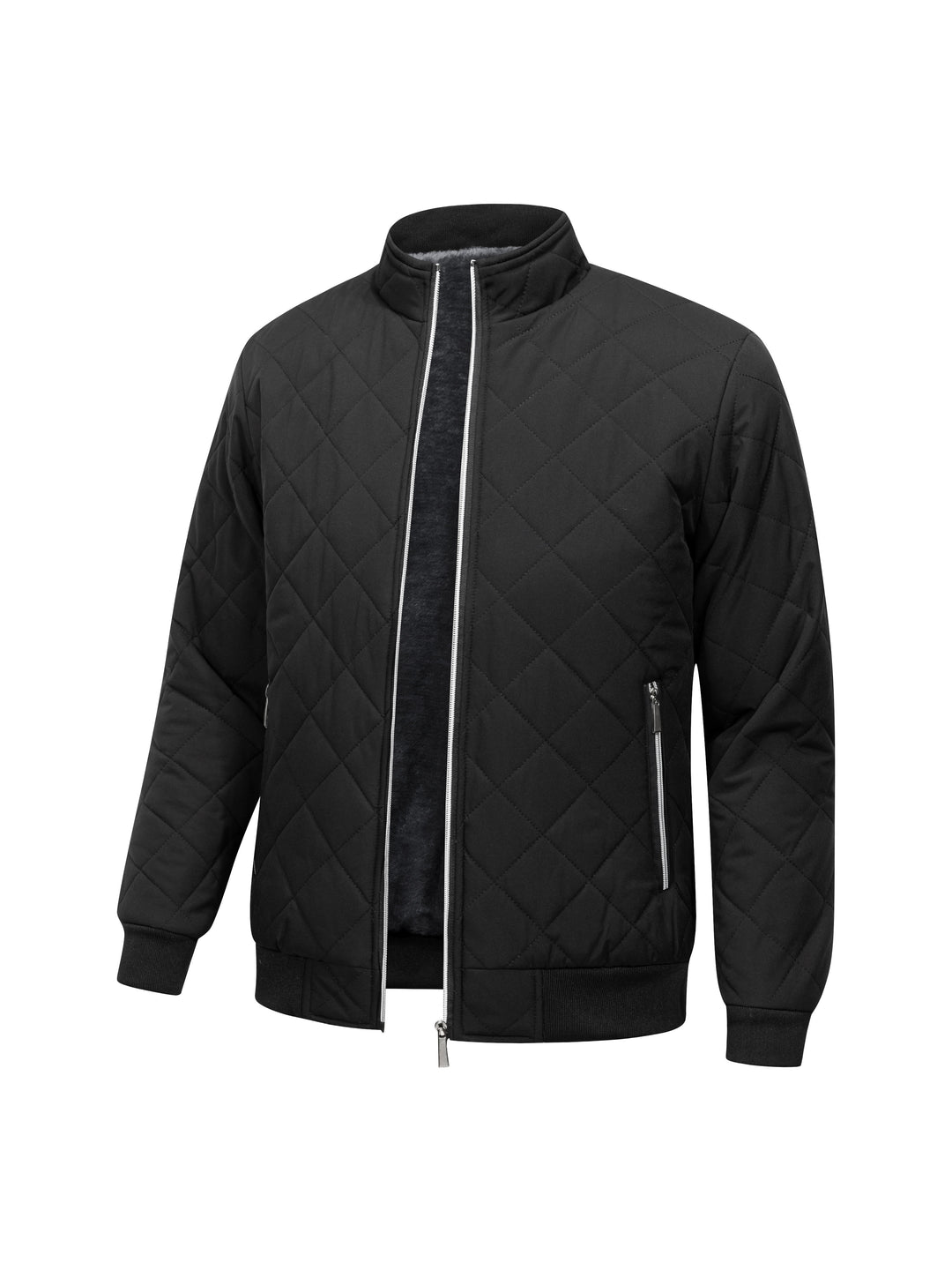 Winston | Quilted Fleece-Lined Bomber Jacket