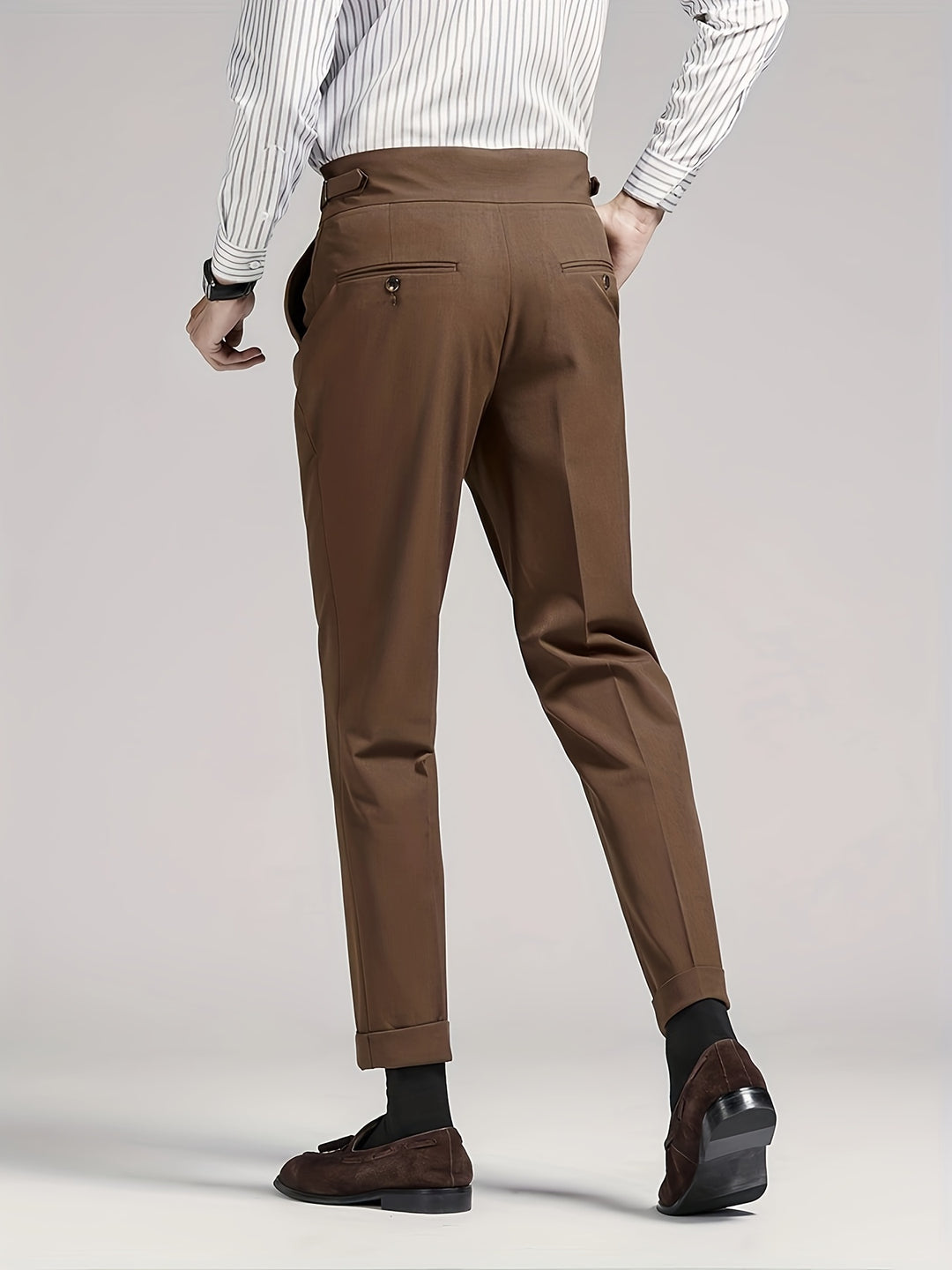 Ellis | Tailored Single-Pleat Trousers