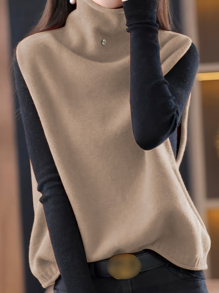 Selina | High-Neck Sleeveless Top